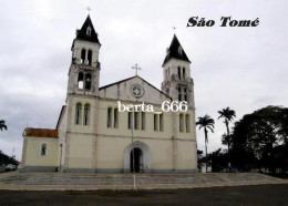 Sao Tome And Principe Sao Tome City Cathedral New Postcard - Sao Tome Et Principe