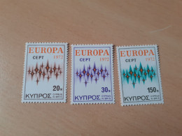 TIMBRES   CHYPRE   ANNEE   1972   N  366  A  368   COTE  7,00  EUROS   NEUFS  LUXE** - Neufs