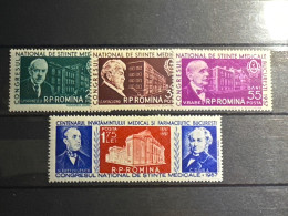 1957 Congresul Național De științe Medicale - Unused Stamps