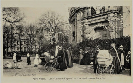 1846 - PARIS  VECU  - LES RENDEZ VOUS DES PETITS  -  AUX CHAMPS ELYSEES - - Ambachten In Parijs