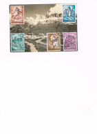 Postkarte, Passo Pordoi 2250m, Gelaufen 1966 - Colecciones Y Lotes