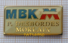 PAT14950 MBK MOTO SCOOTER VELO P.DESBORDES à MORLAIX Dpt 29 FINISTERE - Motorfietsen