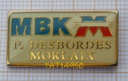 PAT14950 MBK MOTO SCOOTER VELO P.DESBORDES à MORLAIX Dpt 29 FINISTERE - Motos
