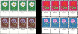 Schweiz Suisse Pro Juventute 1963: Zu WI 201-204 MI 787-790 Yv 722-725 C ** MNH + TAB In 4 Languages (SBK CHF 96.00) - Ongebruikt