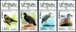 Artsakh 2023 "Fauna.Birds" 4v (perforated) Quality:100% - Armenië