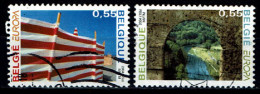 België OBP 3291/3292 - EUROPA Stamps - Holidays - Gebraucht