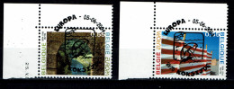 België OBP 3291/3292 - EUROPA Stamps - Holidays - Usati