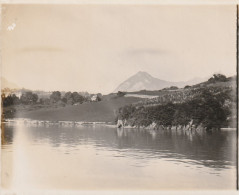 Photo 1901 THUN (Thoune) - Sur Le Lac, Une Vue (A255) - Thoune / Thun