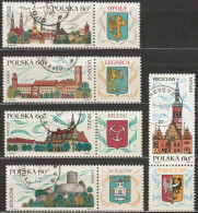 Polen 1970 Mi.-Nr.2001-2005 O Gestempelt Fremdenverkehr ( EK38/4 )günstiger Versand - Usados