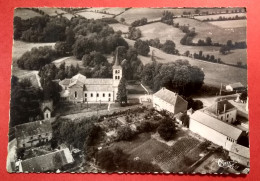 71 - Saint Christophe En Brionnais - CPSM 258-22 A - Eglise / Vue Aérienne - éd CIM * Flamme "la Clayette" - Sonstige & Ohne Zuordnung