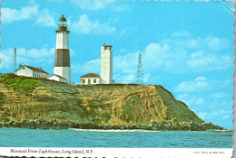 49891 - USA - Long Island , New York , Montauk Point Lighthouse - Gelaufen 1980 - Long Island