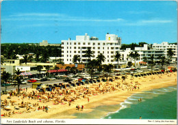 49850 - USA - Fort Lauderdale , Florida , Beach And Canabas - Gelaufen 1980 - Fort Lauderdale