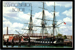 49848 - USA - Boston , Massachusetts , U.S.S. Constitution And Bunker Hill , Charlestown - Nicht Gelaufen  - Boston