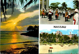49847 - Bahamas - Nassau , Mehrbildkarte - Gelaufen  - Bahamas
