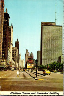 49827 - USA - Chicago , Illinois , Michigan Avenue , The Prudential Building - Gelaufen 1970 - Chicago