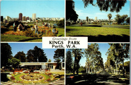 49808 - Australien - Perth , Kings Park , Mehrbildkarte - Gelaufen 1981 - Perth
