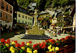 49787 - Oberösterreich - Hallstatt , Marktplatz  - Gelaufen 1982 - Hallstatt