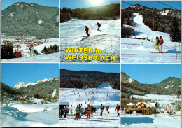 49776 - Kärnten - Weißbriach , Winter , Ski , Karnische Skiregion - Gelaufen 1995 - Weissensee