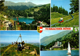 49778 - Kärnten - Turracher Höhe , Turracher See Gegen Eisenhut , Sommerrodelbahn , Rinsennock - Gelaufen  - Other & Unclassified
