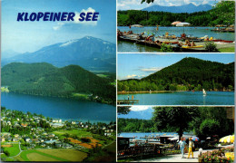 49730 - Kärnten - Klopeinersee , Seelach Mit Petzen , Georgiberg , Mehrbildkarte - Gelaufen 1989 - Klopeinersee-Orte