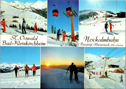 49714 - Kärnten - Bad Kleinkirchheim , St. Oswald , Nockalmbahn Priedröf Wiesernock , Winter - Gelaufen 1984 - Spittal An Der Drau