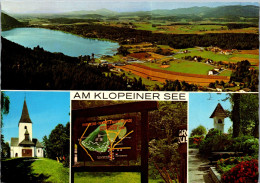 49721 - Kärnten - Klopeinersee , Mehrbildkarte - Gelaufen 1983 - Klopeinersee-Orte