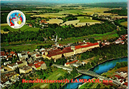 49644 - Oberösterreich - Lambach , Benediktinerstift , Panorama - Gelaufen  - Lambach