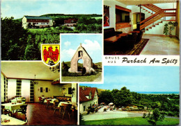 49588 - Burgenland - Purbach , Waldpension Am Spitz , Hölzl Schwarz , Neusiedlersee  - Gelaufen 1981 - Neusiedlerseeorte