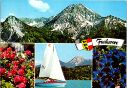 49522 - Kärnten - Faaker See , Mit Mittagskogel - Gelaufen 1984 - Faakersee-Orte