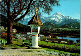 49517 - Kärnten - Faaker See , Bildstock Mit Mittagskogel - Gelaufen  - Faakersee-Orte