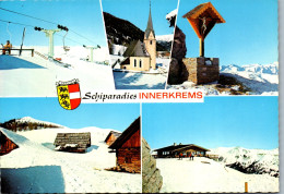 49554 - Kärnten - Innerkrems , Ski , Winter , Mehrbildkarte - Gelaufen  - Spittal An Der Drau