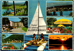 49455 - Kärnten - Klopeinersee , Seelach , Unterburg , Mehrbildkarte - Gelaufen 1976 - Klopeinersee-Orte