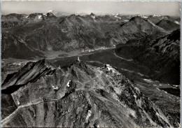 50403 - Schweiz - St. Moritz , Bergstation Luftseilbahn Piz Nair - Gelaufen 1962 - Saint-Moritz