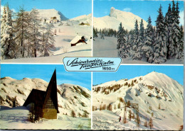 50319 - Steiermark - Tauplitzalm , Winter , Bergkirche , Mehrbildkarte , Traweng , Schneiderkogel - Gelaufen 1970 - Tauplitz