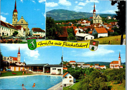 50292 - Steiermark - Pischelsdorf , Freibad , Schwimmbad , Mehrbildkarte - Gelaufen 1984 - Weiz