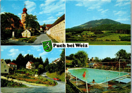 50229 - Steiermark - Puch Bei Weiz , Freibad , Schwimmbad , Mehrbildkarte - Gelaufen 1978 - Weiz