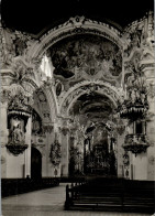 50203 - Schweiz - Einsiedeln , Stiftskirche Maria Einsiedeln , Mittelschiff - Nicht Gelaufen  - Iglesias Y Las Madonnas