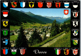 50204 - Schweiz - Davos , Höhenweg , Blick Gegen Tinzenhorn - Gelaufen  - Davos