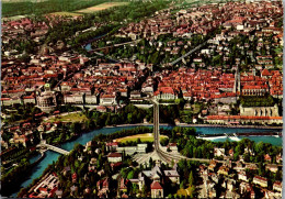 50188 - Schweiz - Bern , Stadtzentrum , Luftaufnahme - Gelaufen 1968 - Berna