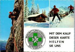 50174 - Werbekarte - Bergrettung , Bergrettungsdienst  - Gelaufen 1969 - Advertising