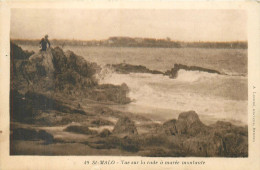 28.04.2024 - B -   49. SAINT MALO - Vue Sur La Rade à Marée Montante - Saint Malo