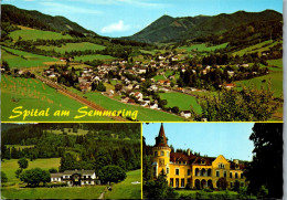 50145 - Steiermark - Spital Am Semmering , Gasthaus Waidmannsheil , Schloß Sommerau - Gelaufen 1985 - Steinhaus Am Semmering