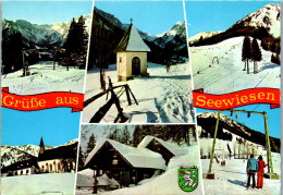 50090 - Steiermark - Seewiesen , Seeberg , Winter , Mehrbildkarte - Gelaufen 1976 - Alfenz