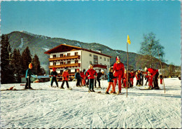 50056 - Steiermark - Rohrmoos , Skikindergarten Mit Blick Zur Hochwurzen - Gelaufen 1982 - Schladming