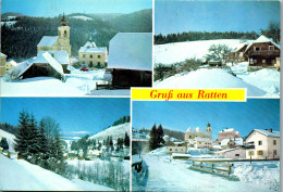 50039 - Steiermark - Ratten , Winter , Mehrbildkarte - Gelaufen 1977 - Weiz