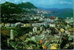 50030 - Hong Kong - Vietoria City , View , Panorama - Gelaufen 1977 - Cina (Hong Kong)