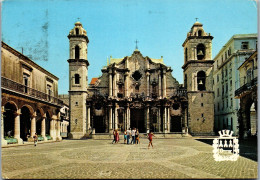 50020 - Cuba - Havana , Kuba , Habana , Plaza De La Cathedral De La Habana - Gelaufen 1985 - Cuba