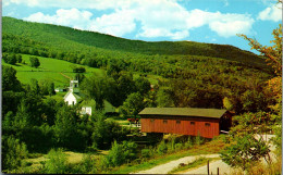 50007 - USA - West Arlington , Vermont , Old Covered Wood Bridge - Nicht Gelaufen  - Altri & Non Classificati