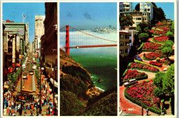 49984 - USA - San Francisco , Mehrbildkarte - Gelaufen  - San Francisco