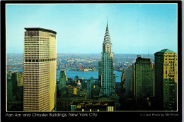 49958 - USA - New York City , Pan Am And Chrysler Building - Nicht Gelaufen  - Andere & Zonder Classificatie